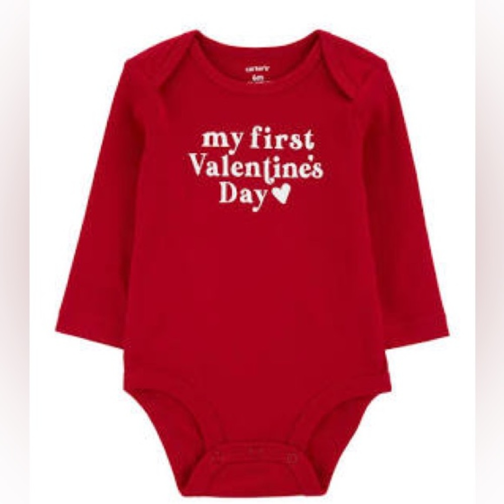 ❤️Carter’s My First Valentine’s Day Top